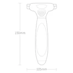 Original Xiaomi Youpin Pawbby One-handed Pet Hair Removal Comb - Image 3