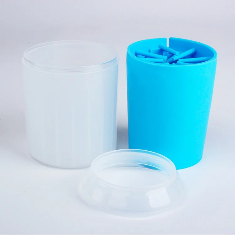 PSP4714L_3.webp Pet Cat Dog Foot Clean Cup Cleaning Tool Silicone Washing Cup, Size: Small - Image 4