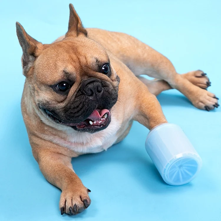 PSP4714L_5.webp Pet Cat Dog Foot Clean Cup Cleaning Tool Silicone Washing Cup, Size: Small - Image 6