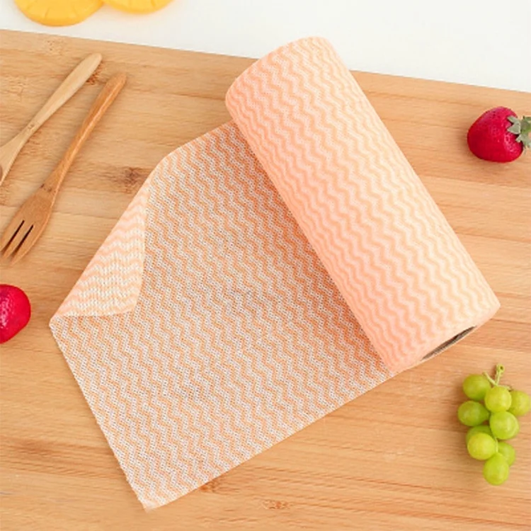 50 Sheets Non-Woven Disposable Washing Towels Dishcloth