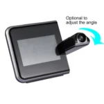 Multifunctional Digital Color LCD Display LED Projection Alarm Clock with Weather Station / Temperature / Humidity / Calendar(Black) - Image 5