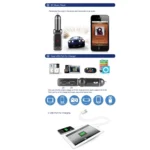 BC-06 Bluetooth Car Kit FM Transmitter Car MP3 Player with LED Display 2 USB Charger & Handsfree Function(Black) - Image 9