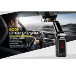 BC-06 Bluetooth Car Kit FM Transmitter Car MP3 Player with LED Display 2 USB Charger & Handsfree Function(Black) - Image 10