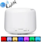 Ultrasonic Aroma Diffuser with Colorful LED Lights (US Plug)(White)