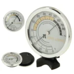 Indoor Thermometer and Hygrometer (TH123)(Silver)