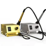 BAKU BK-938 Powerful Mini Anti-static Soldering Station Welder Machine, EU Plug (Silver) - Image 2
