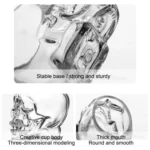 Crystal Skull Head Vodka Whiskey Shot Glass(Transparent) - Image 3