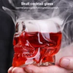 Crystal Skull Head Vodka Whiskey Shot Glass(Transparent) - Image 4