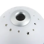 Color Night Light With Projecting Clock(White) - Image 3