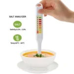Salinity Analyzer Meter Salty Check Food Salinometer Waterproof Salt Tester (NS01) - Image 5