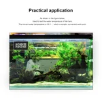 Mini LCD Digital Thermometer for Fridge Freezer, Insert Size 46mm x 26.6mm, Cable Length 1m(Black) - Image 7