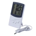 Indoor Thermometer with Hygrometer(White) - Image 2