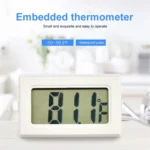 Mini LCD Indoor Digital Thermometer (Fahrenheit Display), White - Image 7
