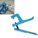 Watch Crystal Press Case Bezel Closing Press Pliers Tool(Blue)
