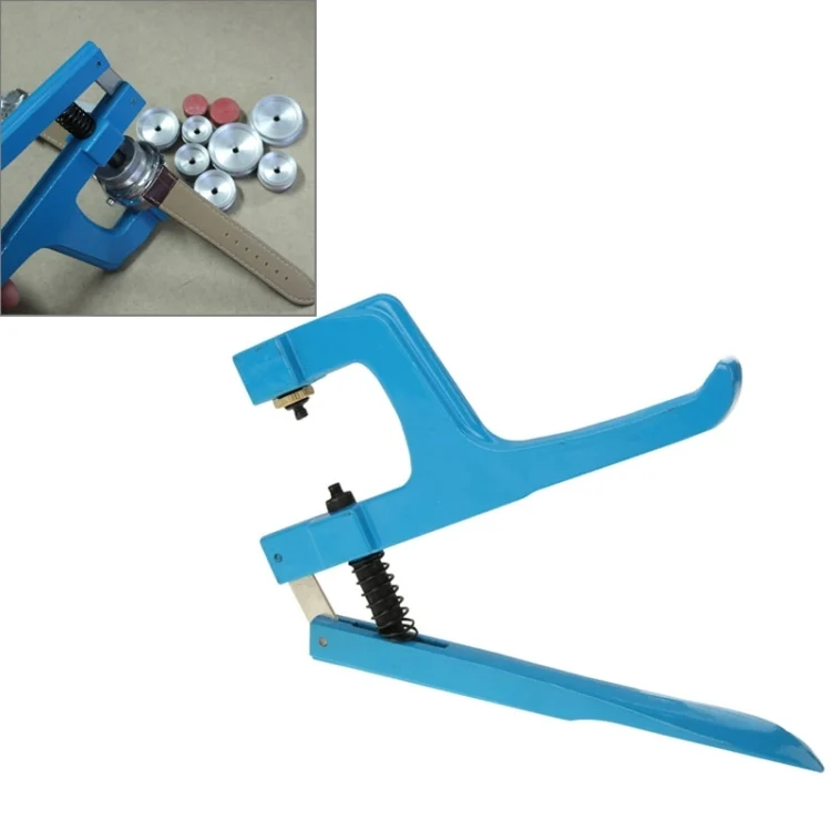 S-CA-2026.webp Watch Crystal Press Case Bezel Closing Press Pliers Tool(Blue) - Image 1