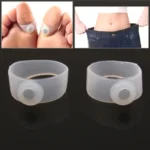 10 Pairs of Magnetic Losing Weight Toe Rings(White)