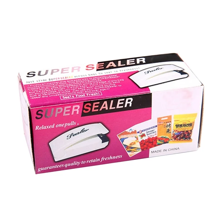 S-CA-2050_3.webp Multi-function Mini Portable Handy Plastic Bag Sealer Sealing Machine(White) - Image 4