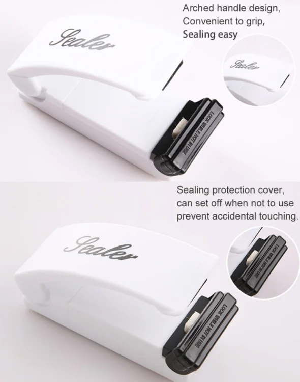 S-CA-2050_5.webp Multi-function Mini Portable Handy Plastic Bag Sealer Sealing Machine(White) - Image 6