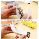 Multi-function Mini Portable Handy Plastic Bag Sealer Sealing Machine(White) - Image 9