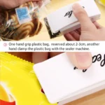 Multi-function Mini Portable Handy Plastic Bag Sealer Sealing Machine(White) - Image 10