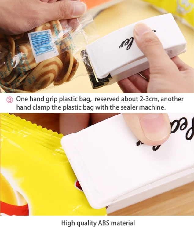S-CA-2050_9.webp Multi-function Mini Portable Handy Plastic Bag Sealer Sealing Machine(White) - Image 10