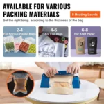 FS-300 300mm Heat Sealing Hand Impulse Poly Sealer Closer Machine - Image 6