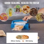 FS-300 300mm Heat Sealing Hand Impulse Poly Sealer Closer Machine - Image 7