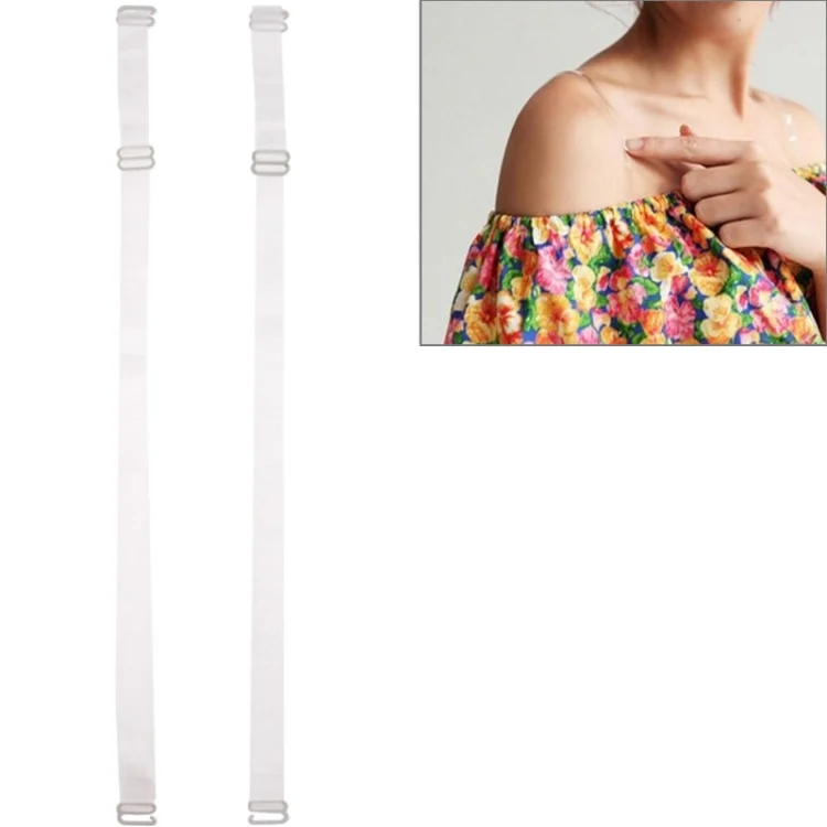 S-CA-2105_1.webp 5pcs Invisible Bra Shoulder Strap Ladies Replacement(Transparent) - Image 2