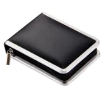 8 in 1 Nail Care Clipper Pedicure Manicure Kits (Large Nail Clippers, Small Nail Clippers, Oblique Nail Nipper, Dual Head Steel Push, Eyebrow Scissors, Eyebrow Tweezers, Ear Pick, Double Side Nail File) with Leather Bag - Image 3