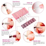 Mini Nail Machine, Variable Speed Rotary Detail Carver(Red) - Image 3