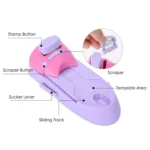 DIY Nail Art Printing Stamp Machine Set - Image 3