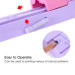 DIY Nail Art Printing Stamp Machine Set - Image 4