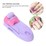 DIY Nail Art Printing Stamp Machine Set - Image 7