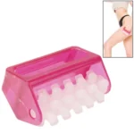 Anti Cellulite Cell Roller Massager Leg Thigh Slimming(Magenta) - Image 2