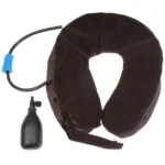 Three-Layer Cervical Vertebra Tractor Neck Massager(Brown) - Image 4