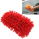 Ultrafine Fiber Chenille Anthozoan Car Washing Gloves Multi-functional Magic Car Brush (Random Color Delivery) - Image 2