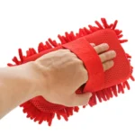 Ultrafine Fiber Chenille Anthozoan Car Washing Gloves Multi-functional Magic Car Brush (Random Color Delivery) - Image 4