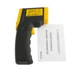 Infrared Thermometer, Temperature Range: -50 - 380 Degrees Celsius (D:S = 12:1)(Black) - Image 7