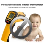 Infrared Thermometer, Temperature Range: -18 - 1150 Degrees Celsius(Orange) - Image 6