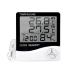 Outdoor / Indoor LCD Digital Electronic Thermometer Hygrometer Alarm Clock