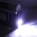 Handheld Blacklight UV Lamp & LED Flashlight, Verify Hidden Security Features On banknotes and Passport(Black) - Image 7