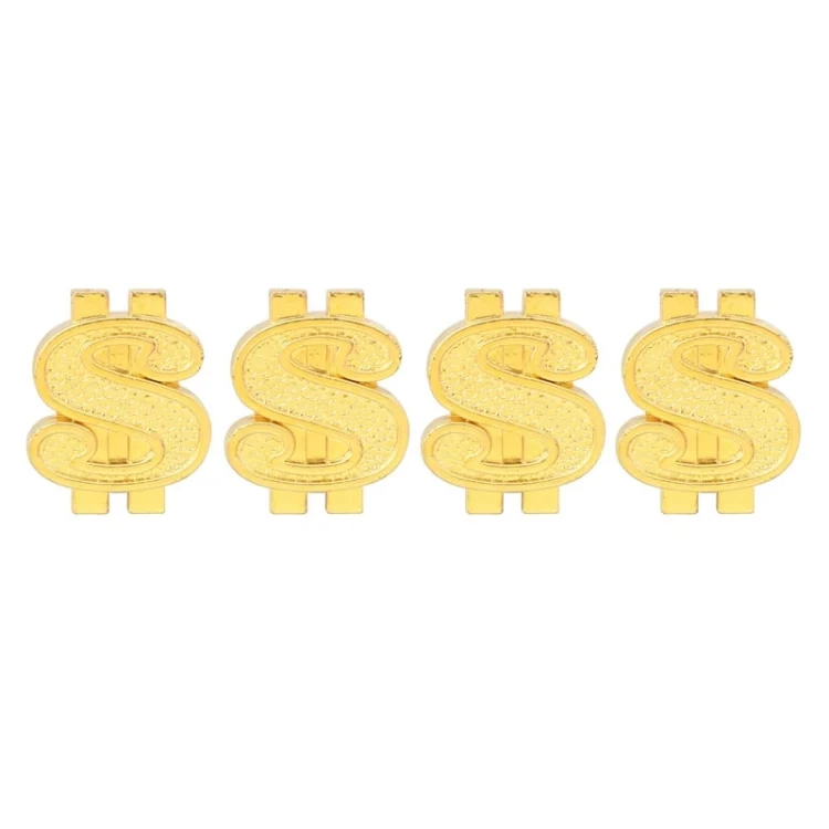 S-CA-9913J_1.webp Universal 8mm Dollar Style Plastic Car Tire Valve Caps, Pack of 4 - Image 2