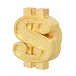 Universal 8mm Dollar Style Plastic Car Tire Valve Caps, Pack of 4 - Image 5