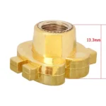 Universal 8mm Dollar Style Plastic Car Tire Valve Caps, Pack of 4 - Image 7