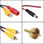 LED Sensor Car Rear View Camera, Support Color Lens/ 120 Degrees Viewable / Waterproof & Night Sensor function, Diameter: 28mm (E328)(Black) - Image 4