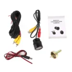 LED Sensor Car Rear View Camera, Support Color Lens/ 120 Degrees Viewable / Waterproof & Night Sensor function, Diameter: 28mm (E328)(Black) - Image 5