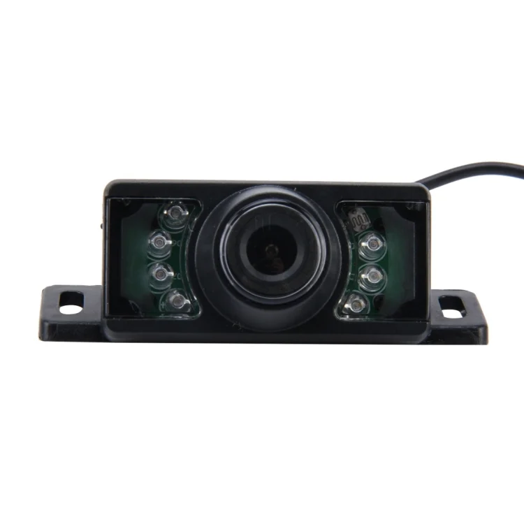 S-CAPS-0242_1.webp 7 LED IR Infrared Waterproof Night Vision Rear View Camera for Car GPS, Wide viewing angle: 170 degree (DM320P)(Black) - Image 2