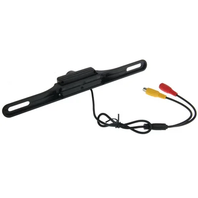 S-CAPS-0249_2.webp 7 LED IR Infrared Waterproof Night Vision License Plate Frame Astern Backsight With Scaleplate, Support Installed in GPS Navigator , Wide Viewing Angle: 140 degree (YX001)(Black) - Image 3