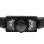 7 LED IR Infrared Waterproof Night Vision License Plate Frame Astern Backsight With Scaleplate, Support Installed in GPS Navigator , Wide Viewing Angle: 140 degree (YX001)(Black) - Image 4