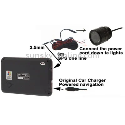 S-CAPS-0249_4.webp 7 LED IR Infrared Waterproof Night Vision License Plate Frame Astern Backsight With Scaleplate, Support Installed in GPS Navigator , Wide Viewing Angle: 140 degree (YX001)(Black) - Image 5